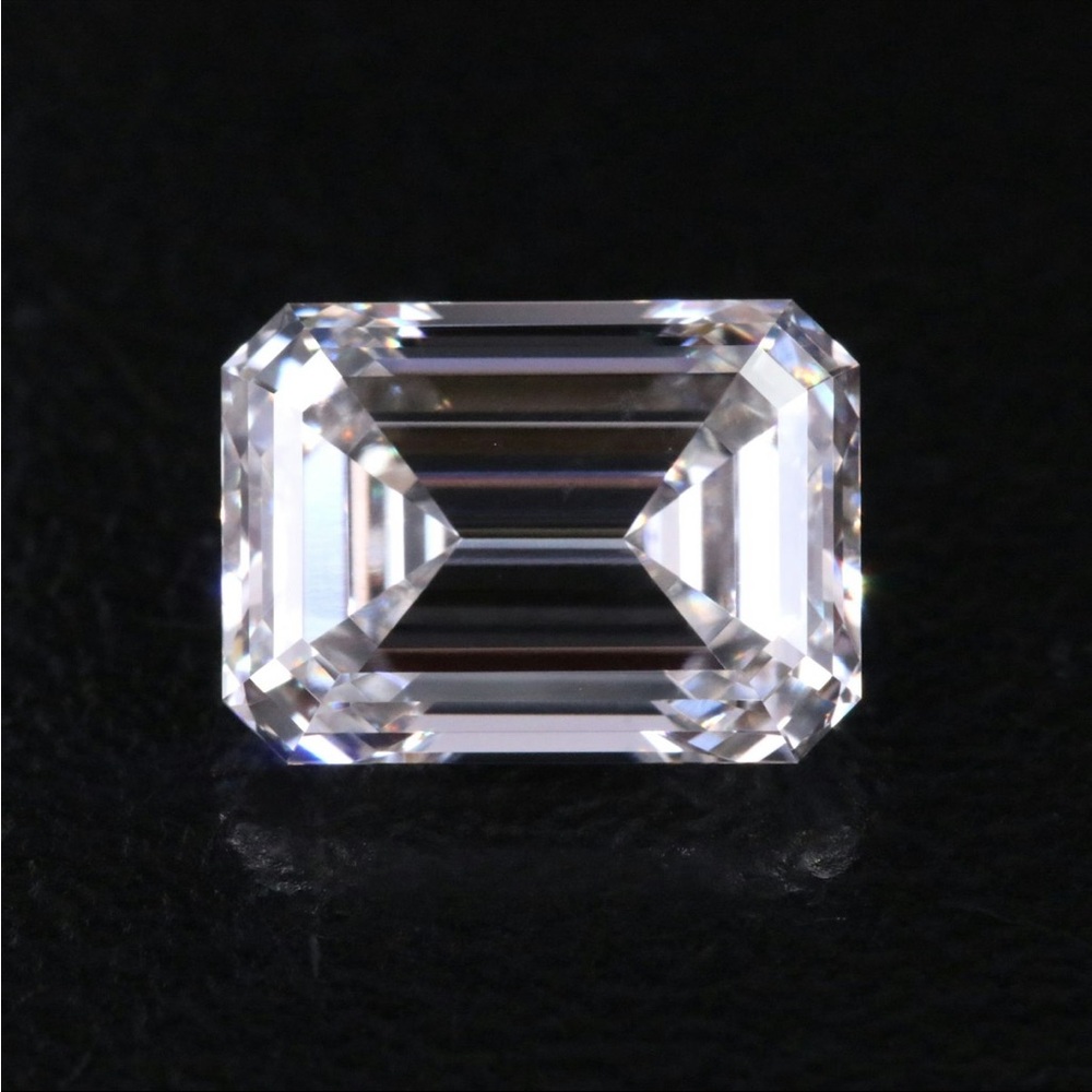 Emerald Cut Lab Grown Diamond